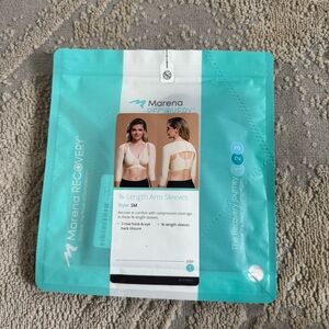 Marena Recovery 3/4 Compression Sleeve style SM black post op XL new